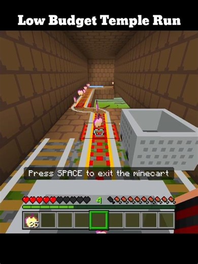 Temple Run: Minecraft Edition!