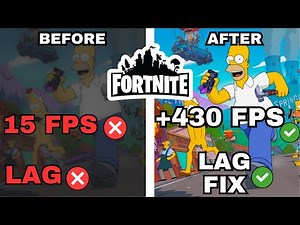 Fortnite Simpsons Map: Ultimate FPS Boost Guide - Fix Lag & Stuttering in Chapter 6 (2025)