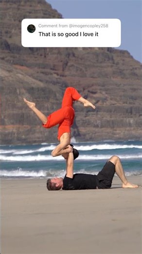 BEAUTIFUL ACRO FLOW 😍 #shorts #acrobatics #tricks #viral #trending