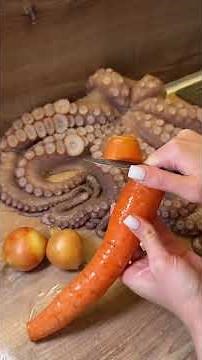 Easy Octopus Recipe 🐙 Simple & Delicious Seafood Dish #OctopusRecipe #EasyRecipe