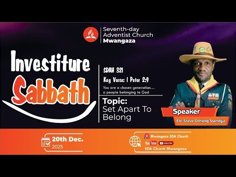 JUNIOR YOUTH INVESTITURE SABBATH