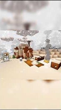 Minecraft: How to Build Starter Igloo 🔥❤️ #YesCutiePie #minecraft