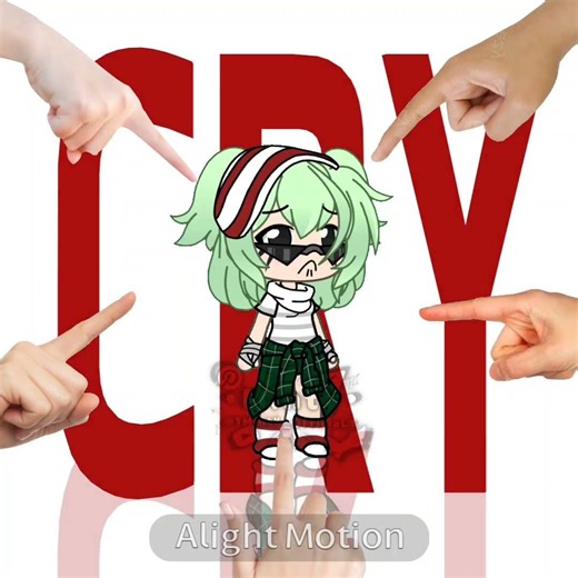 Cry Baby#trend #oc #animation #gacha #gachaclub #edit #minty #gachalife #song #music #shorts #mint