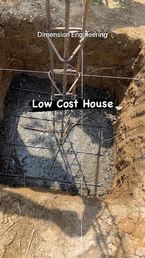 28 reactions | Foundation of Low Budget House  #reels #reelsviral #reelsinstagram #civilengineering | Dimension Engineering & Construction Pvt. Ltd. | Facebook
