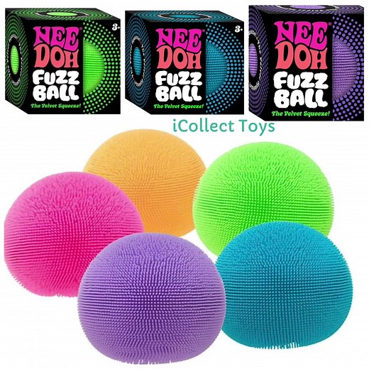 NeeDoh Fuzz Ball VIRAL Squishy Nee Doh Fidget Toy! Limited stock! Message us for more details! #fyp #viral #squishies #squishytoy #fidgettoys