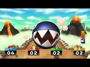 Mario Party 9 - Minigame - Chain Chomp Romp