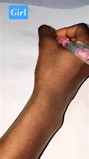 Girl drawing picture #drawing #shorts #girl