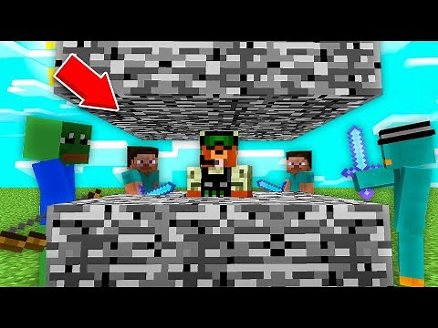 My friends locked me in prison and I escaped in Minecraft.