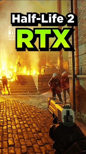 Half-Life 2 RTX, a fan-made RTX remaster for Half-Life, now has a playable demo on Steam! It features two levels: Ravenholm and Nova Prospekt. Orbifold Studios remade assets just for the project, and it looks amazing. Half-Life 2 looks incredible with RTX lighting, but you need a seriously powerful PC to run it well, and DLSS Frame Generation is a must. Can your PC run Half-Life 2 RTX? Half-Life 2 RTX gameplay on PC Steam. . . . . #halflife #rtx #gaming #halflife2 #game #videogames #pc #steam #g