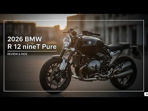 BMW R 12 Nine T Pure 2026 Test – Klassischer Look, moderne Power!