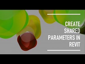 Create Shared Parameter in Autodesk Revit | Revit 2025 tutorials |