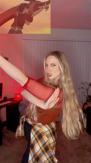 Serving Fire Lord ⚡️ | Azula Dragon Dance Challenge #Shorts #Azula #ATLA #NetflixAvatar #lizzyyu