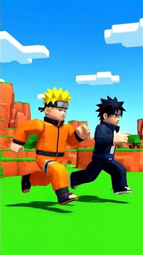 Naruto Roblox NAruto VS Sasuke Animasi Game Roblox