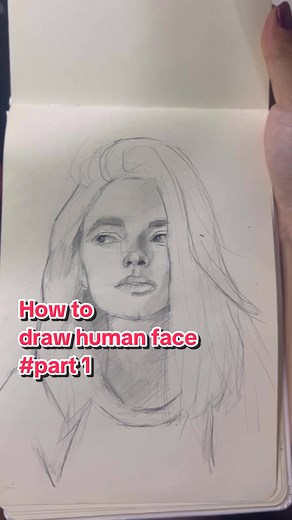 Learn to Draw a Realistic Human Face - Tutorial Part 1