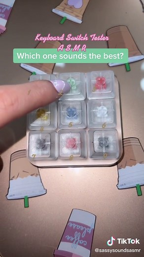 I can play with this all day tbh 😂✨ #asmr #keyboard #switchtester #28DaysOfEucerin #DuetDoWet #satisfying