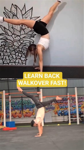 Back Walkover Tutorial for Beginners 🔥 Step by Step Guide #shorts