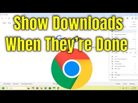 How To Enable/Disable Showing Downloads When They’re Done on Google Chrome [Guide]