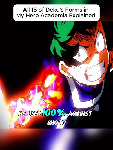 8 2 All 15 of Deku’s Forms Explained… He Was Leveling Up Every Arc 😭🔥 #myheroacademia #deku #mha #animeedit #animetiktok 5