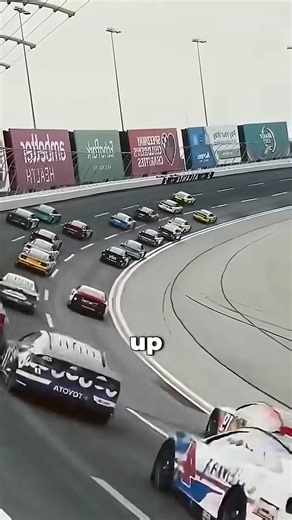 4K views | Why are race track turns so steep | Particle project | Facebook