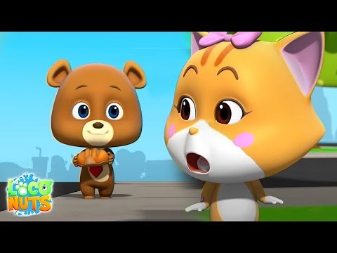 Faminta ruby | Espetáculos para crianças | Loco Nuts Português | Desenhos animados | Vídeo educativo