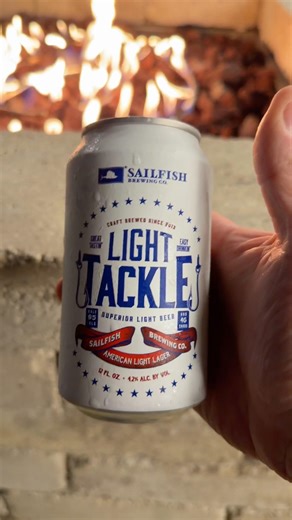 Beer review: Light Tackle by Sailfish Brewing 🍺 #beer #craftbeerreview #craftbeer #florida