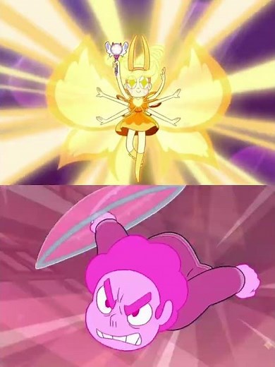 Star Butterfly vs Steven Universe