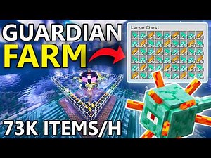 EASY Guardian Farm in Minecraft 1.21 (Insane XP & Prisms!)