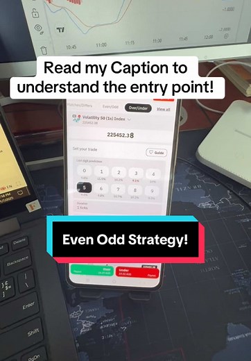 Get to master the new even odd strategy. Where incase you want to play for the even market, you wait for 3 or more even number to appear and the a confirmation of 1 odd and then run the bot. The vice is true! Umeeeeelewa hio story!!#evenodd #2025