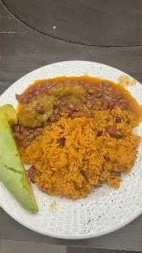 Ham and Sausage Rice Recipe with a Side of Beans | Simple Family #Dinner#SausageAndRice #HamRecipe