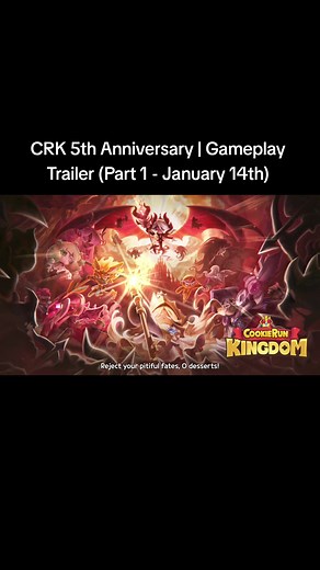 Cookie Run Kingdom 5th Anniversary Gameplay Trailer