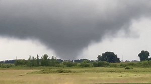 Video: Tornado spins in western Minnesota