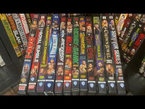 WWE 2022 PPV DVD Collection Review
