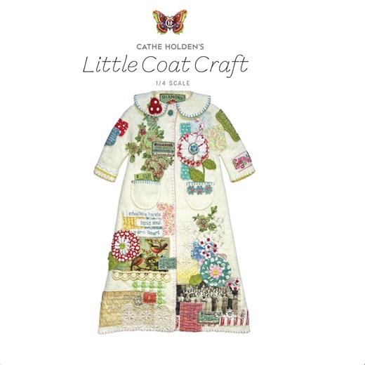 1/4 Scale Little Coat Craft Wool Felt Scale Digital Printable Pattern - Etsy