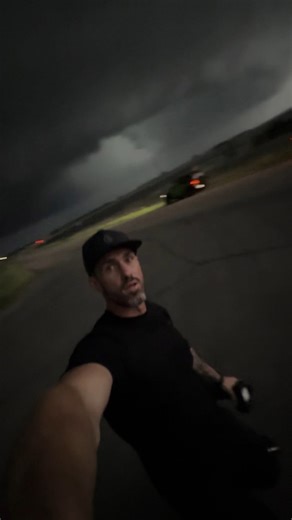 EF5 wedge tornado after dark near Enderlin ND