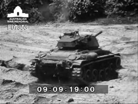 Chaffee (M24) Light Tanks in Bougainville (Tank trials)