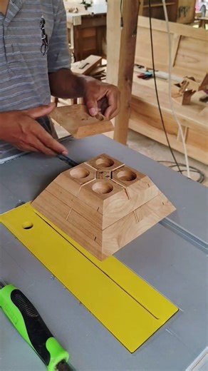 pyramid stage 2 assembly #diy #homedecor #craft #tricks