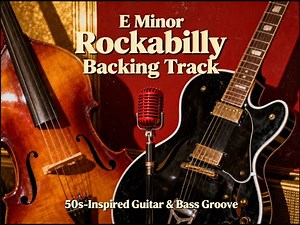 Rockabilly Backing Track in Em – Vintage Guitar Jam for Solo Practice