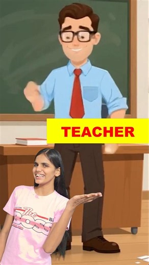 Learn 10 Profession Names with Sana! 🧑‍⚕️👨‍🏫 Kids Vocabulary #Shorts
