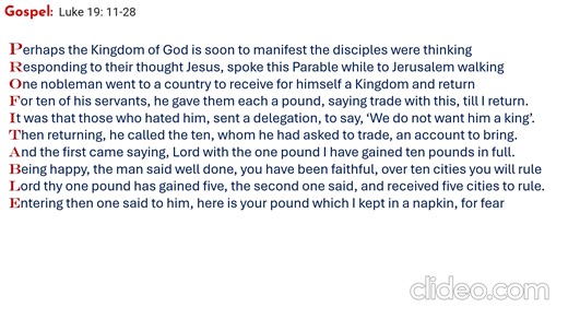 Daily Scripture of the Catholic Church on Reels