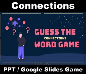 Connections Quiz Game | Fun Vocabulary & Critical Thinking Activity