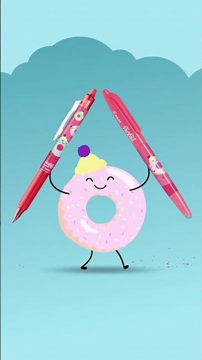 PILOT FriXion Sweet Paradise Edition | Kawaii Winterzauber – radierbar & zum Verlieben!