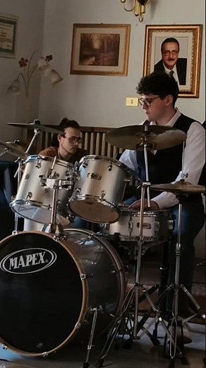 Caravan (Latin/Jazz version) - Duke Ellington & Juan Tizo | Live in Trani📍#Shorts #Caravan #Drums