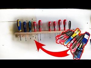 How To organise screwdrivers