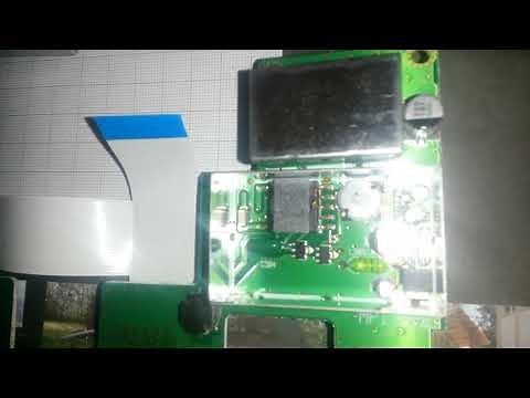 Icom ic 7400 Beleuchtung Instandsetzen.