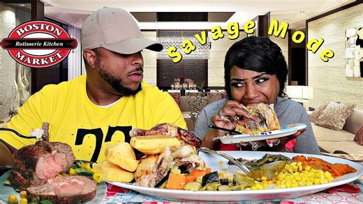 I devour Boston Market chicken and prime rib