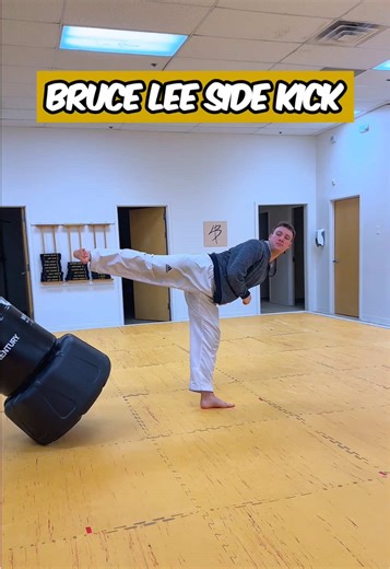 Bruce Lee Side Kick Tutorial | LG Martial Arts #martialarts #taekwondo #brucelee