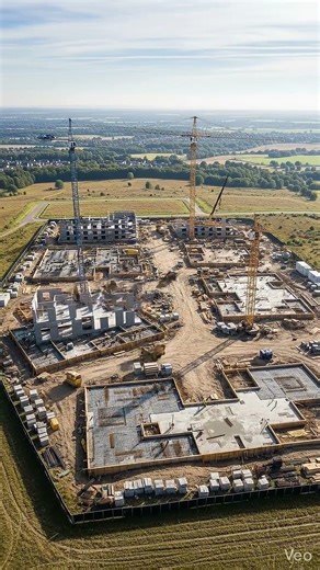 Estate Development Construction TimeLapse. Incredible Raw Land Plot Transformation #timelapse