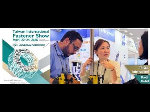 Universal Punch Live at Fastener Taiwan 2026 | Precision Gaging in Action