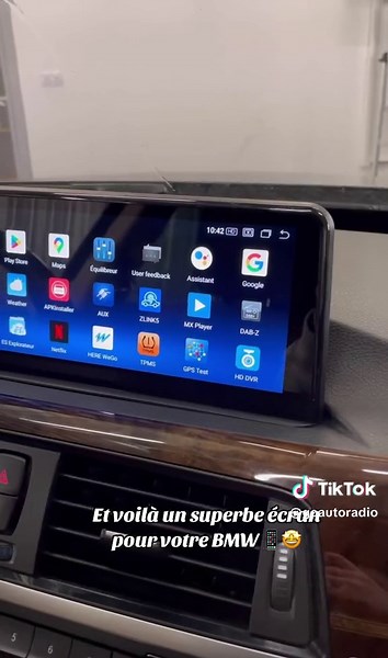 Installation écran autoradio Android pour BMW série 3 F30