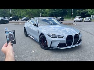 2025 BMW M4 Competition: Start Up, Exhaust, Test Drive, Walkaround, POV and Review